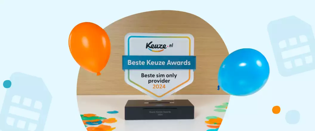 Onderzoek beste sim only provider 2024 Award beste sim only provider