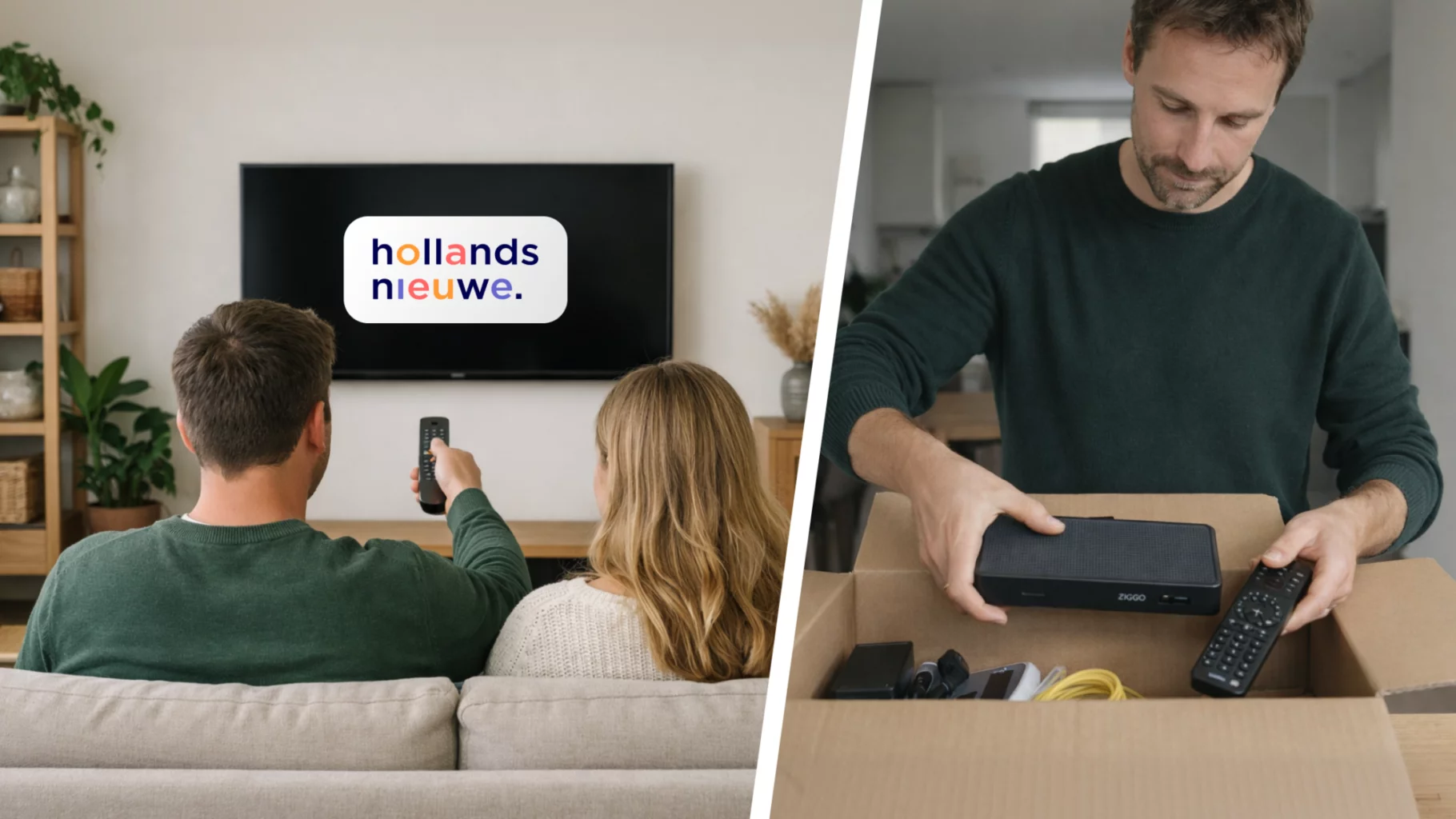 Hollandsnieuwe lanceert internet en tv: bespaarkans voor Ziggo-klanten