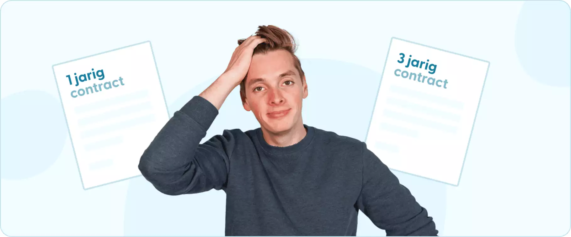 Man twijfelt over welk vast energiecontract te nemen