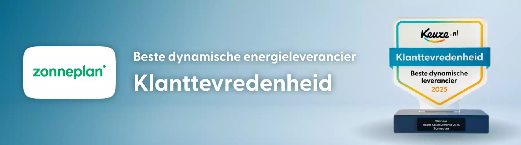 Zonneplan beste dynamische leverancier voor klanttevredenheid