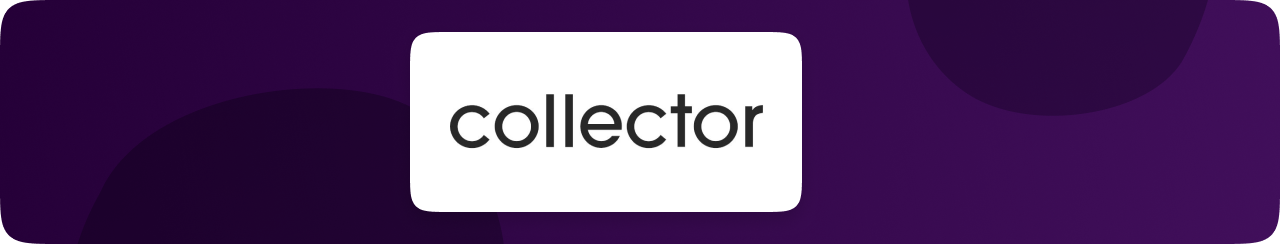 Collector logo banner