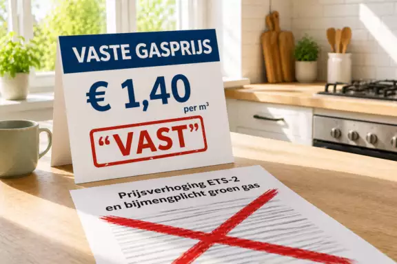 Afbeelding van vaste gasprijs verplicht bij meerjarige contracten