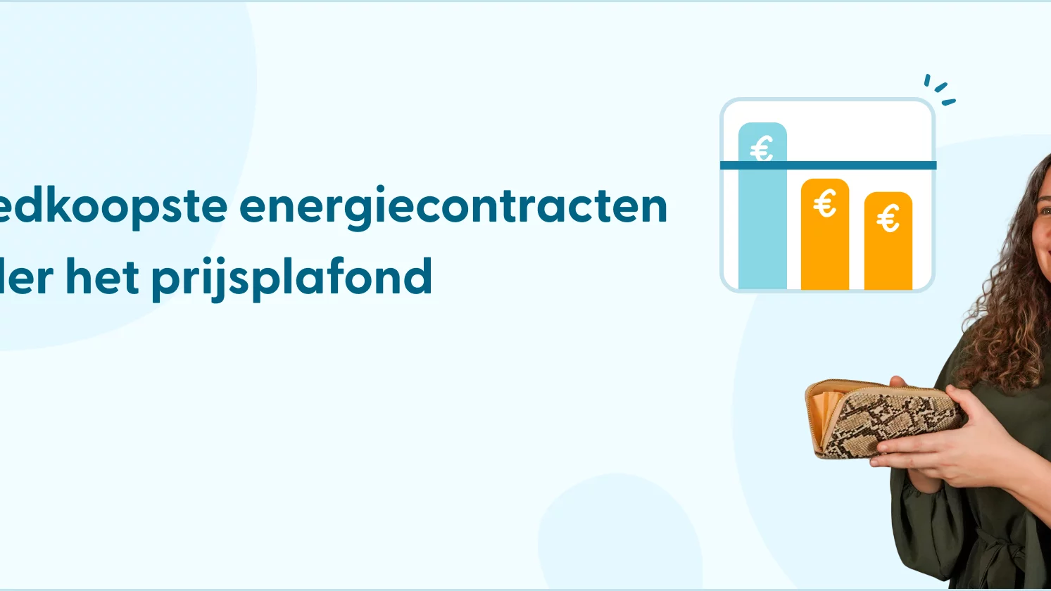 Goedkoopste energiecontracten onder het prijsplafond