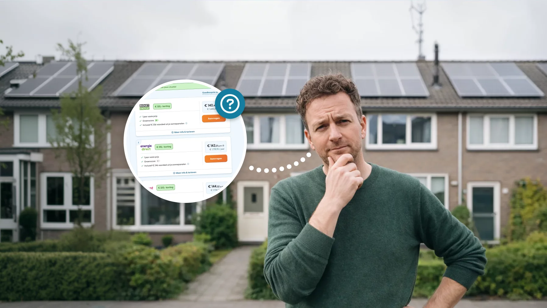 Energie vergelijken met zonnepanelen in 2026: zo rekenen wij het einde van salderen mee