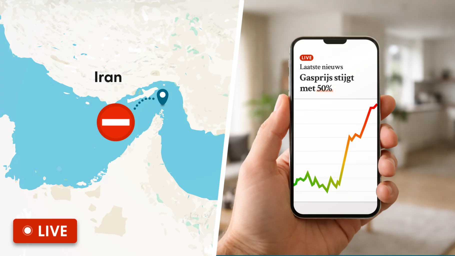 Gasprijs stijgt met 50%: wat kun je nu doen?