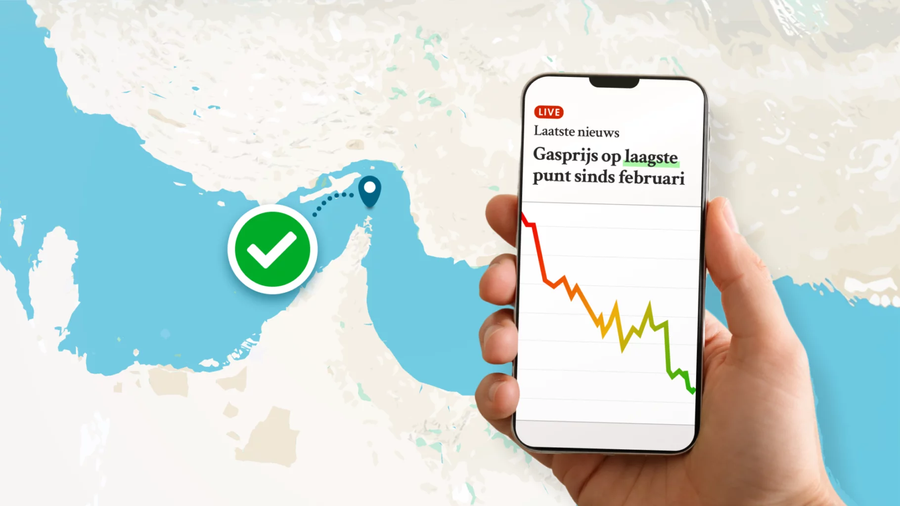 Afbeelding heropening Straat van Hormuz