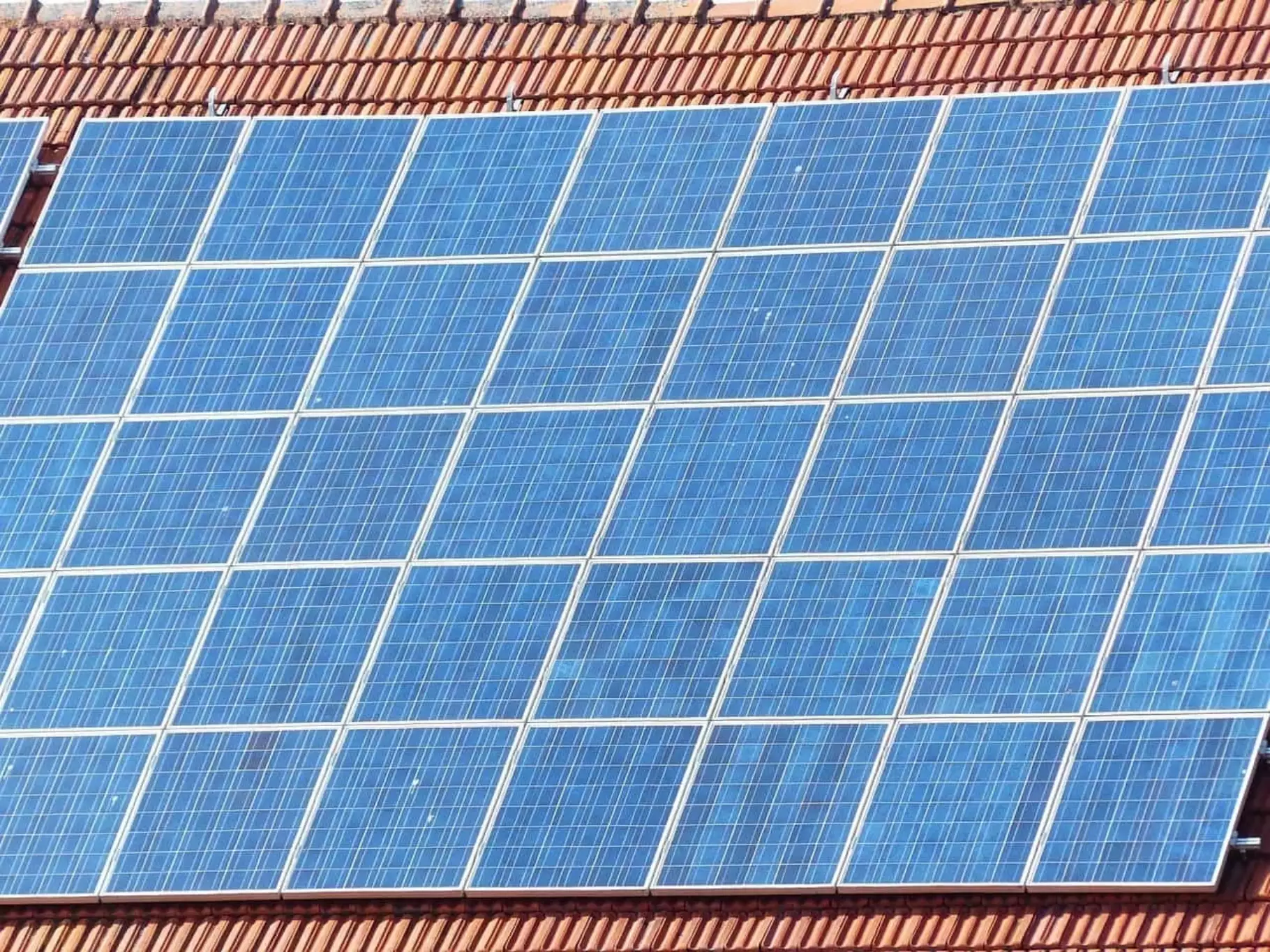 Afbeelding van zonnepanelen op dak