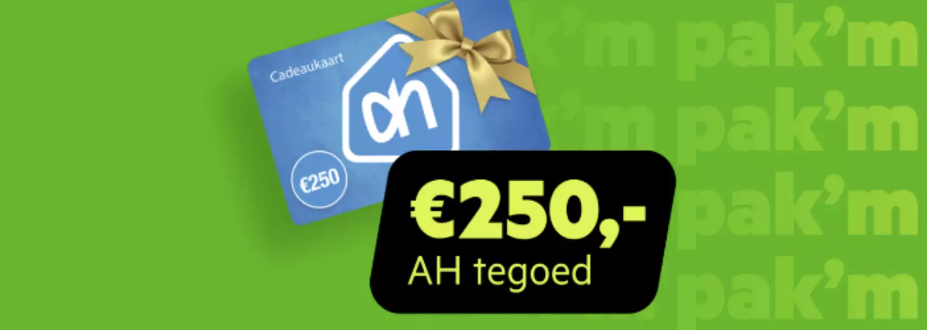Afbeelding van KPN AH boodschappentegoed aanbieding