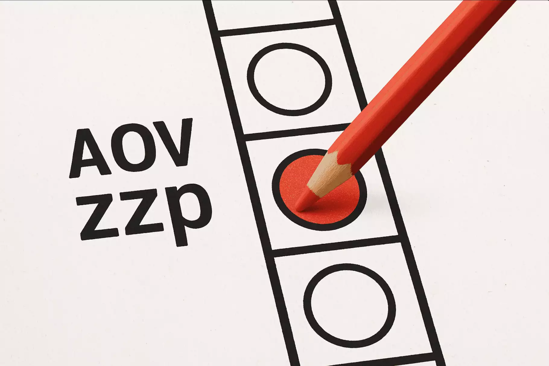 Afbeelding van stemmen over de verplichte AOV voor zzp