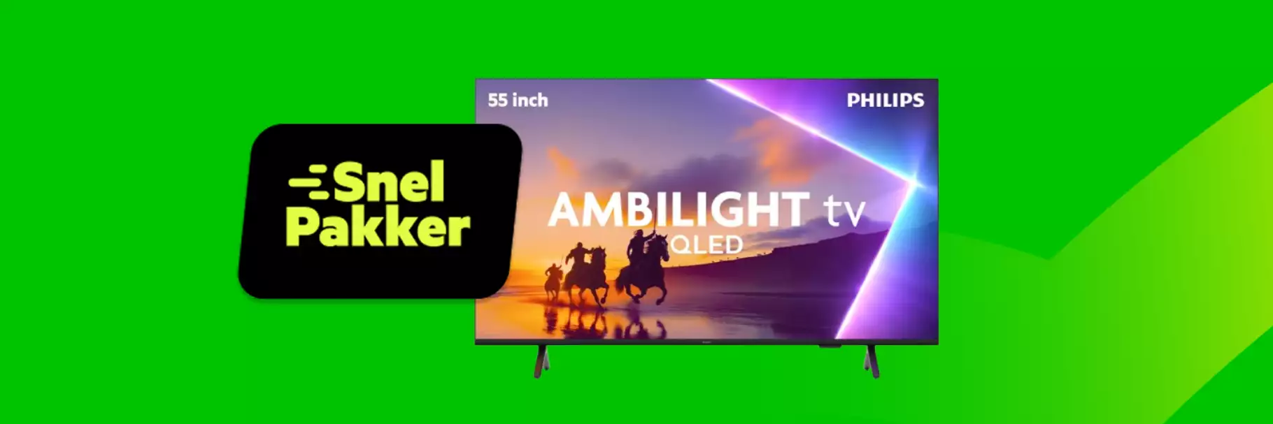 KPN Snelpakker Philips smart tv aanbieding