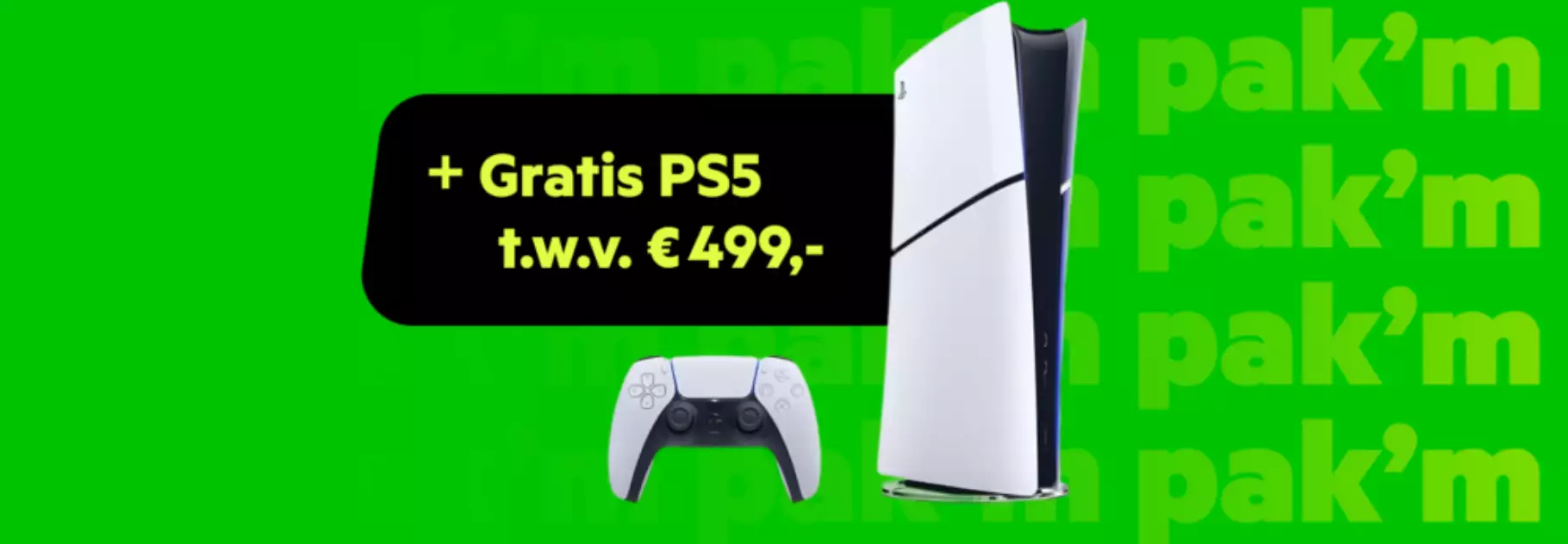 Afbeelding van KPN gratis PS5 actie