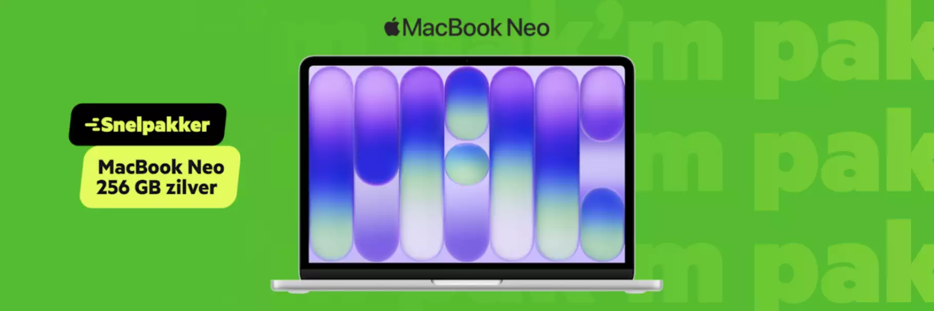 Afbeelding van KPN Snelpakker MacBook Neo aanbieding