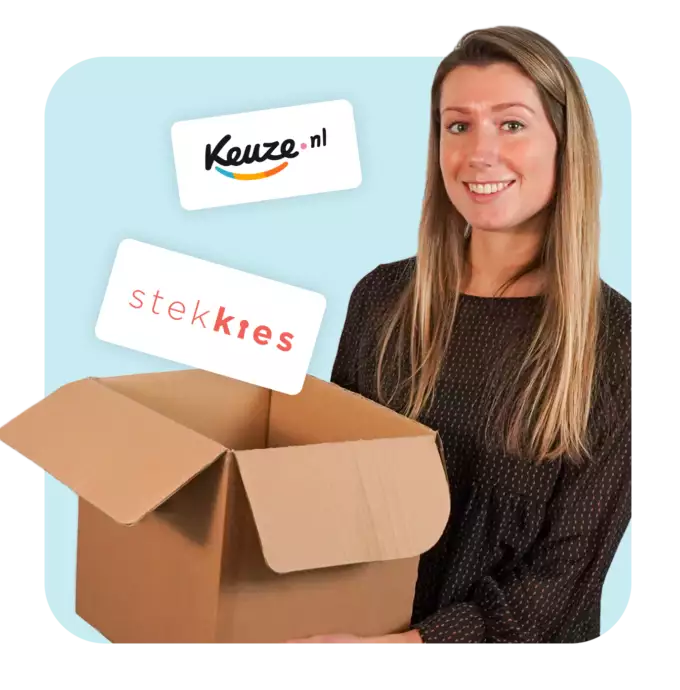 Logo's Stekkies en Keuze.nl