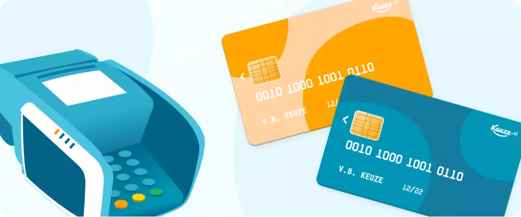 Illustratie van beste creditcard Beste creditcard