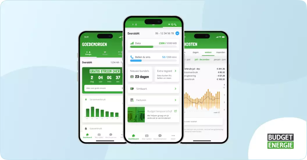 Budget Energie app