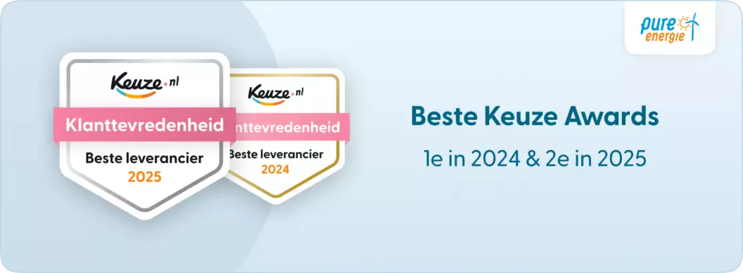 Beste Keuze Award voor Pure Energie