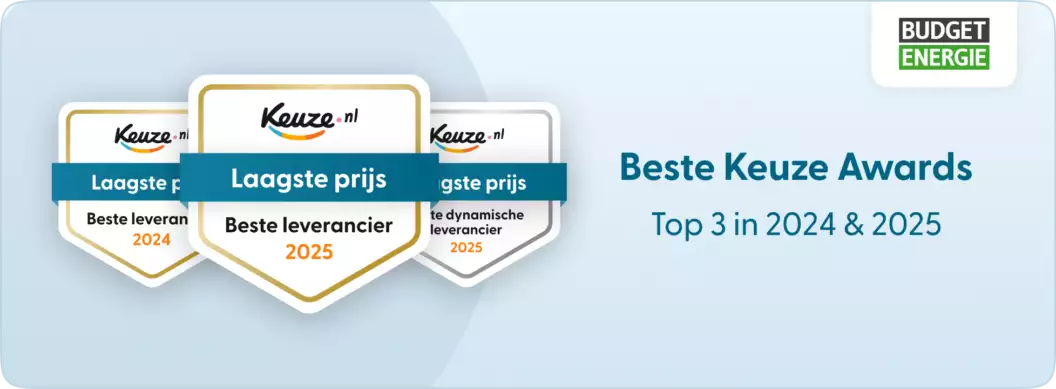 Beste Keuze Award voor Budget Energie