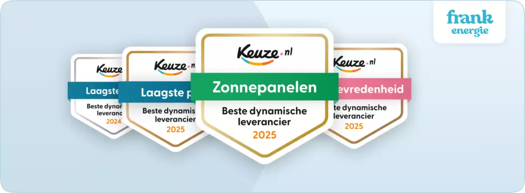 Beste Keuze Award voor Frank Energie