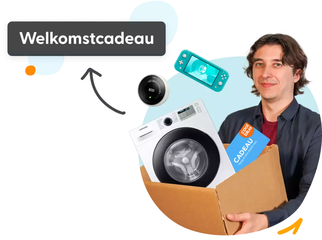 Man met cadeaus