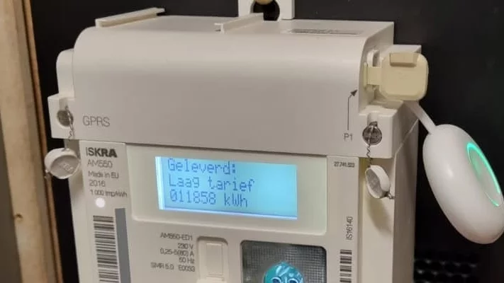 Afbeelding van slimme meter uitlezen met dongel