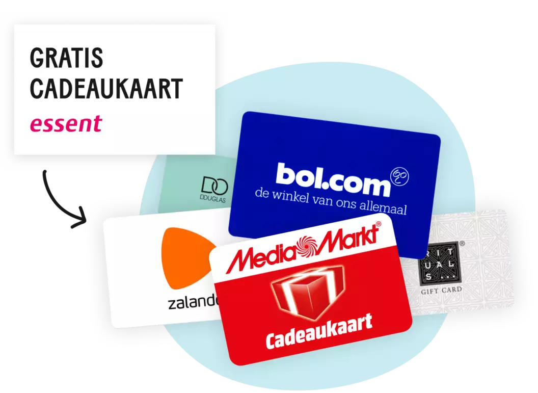 Cadeaukaarten zoals Bol.com en Mediamarkt