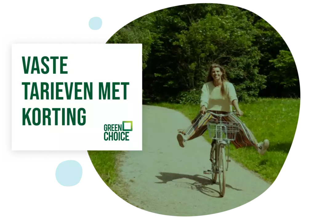 1-jaar vaste tarieven met korting bij Greenchoice