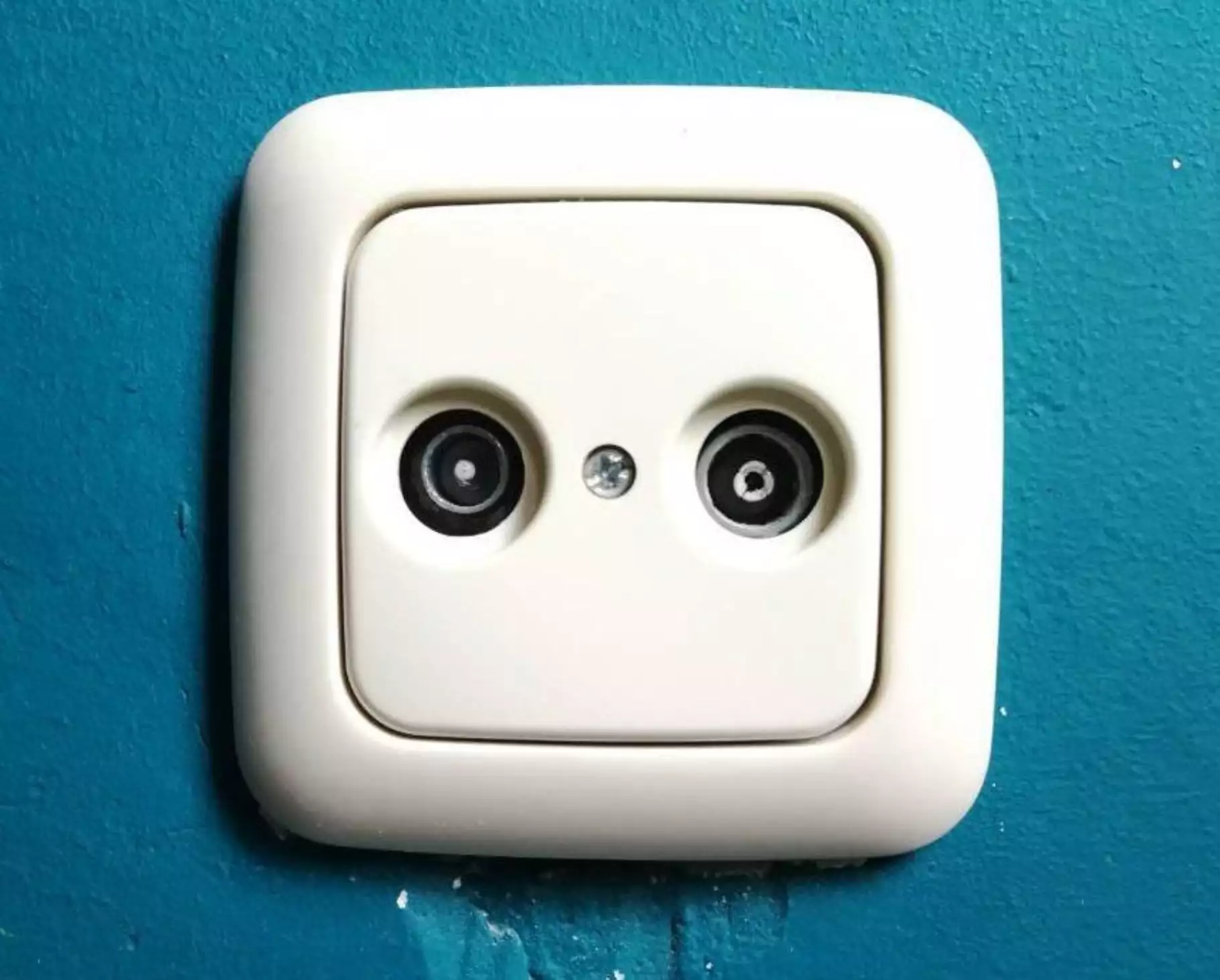 Voorbeeld van een kabel aansluitpunt Kabel aansluitpunt voorbeeld