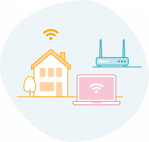 Alleen internet thuis Alleen internet thuis