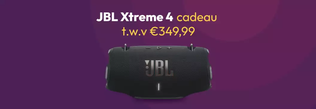 JBL Xtreme 4 t.w.v €349,99 JBL Xtreme 4
