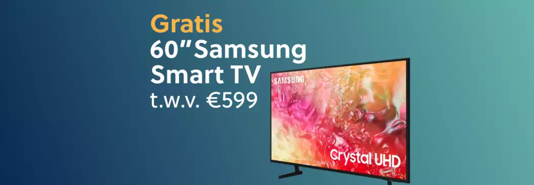Samsung Smart tv 6 inch t.w.v. €599 Samsung Smart tv 6 inch