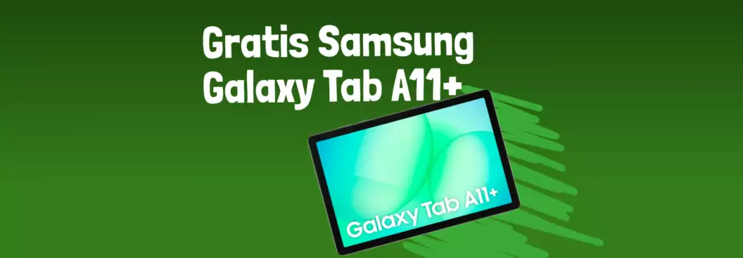 Samsung Galaxy Tab A11+ bij Budget internet