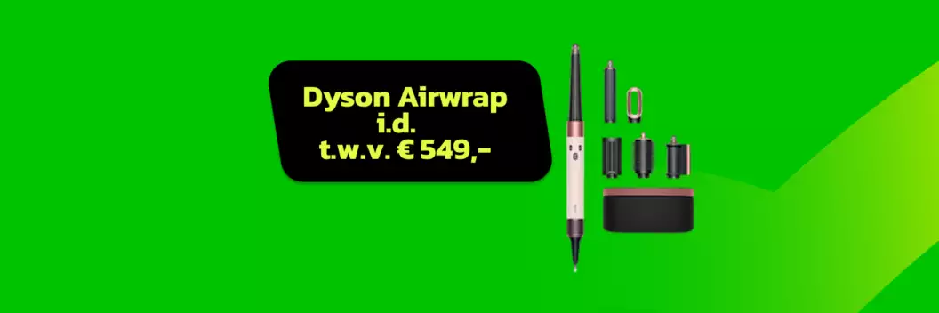 KPN internet aanbieding met Dyson Airwrap cadeau