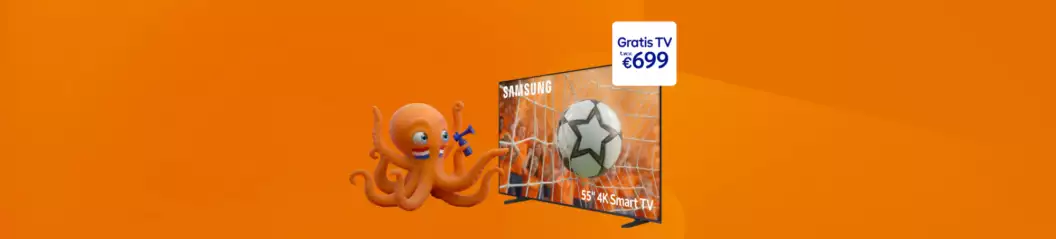 Samsung TV bij Ziggo internet en tv deal