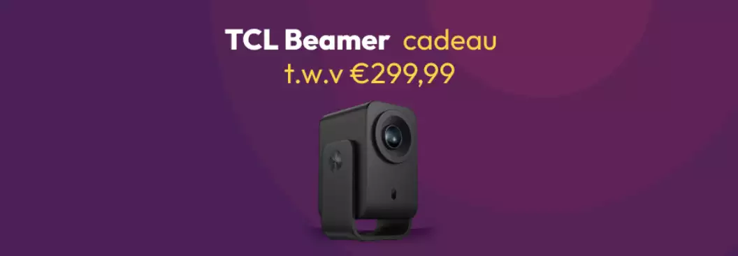 TCL beamer bij youfone internet en tv aanbieding