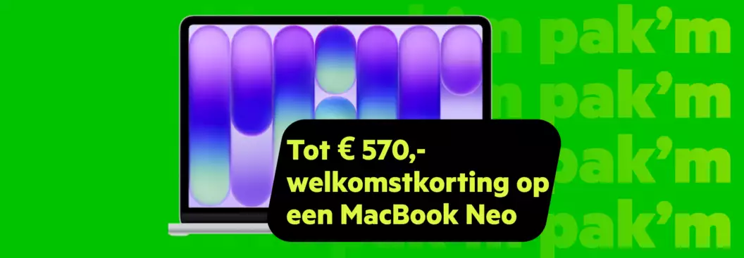 KPN Mac Book Neo zilver
