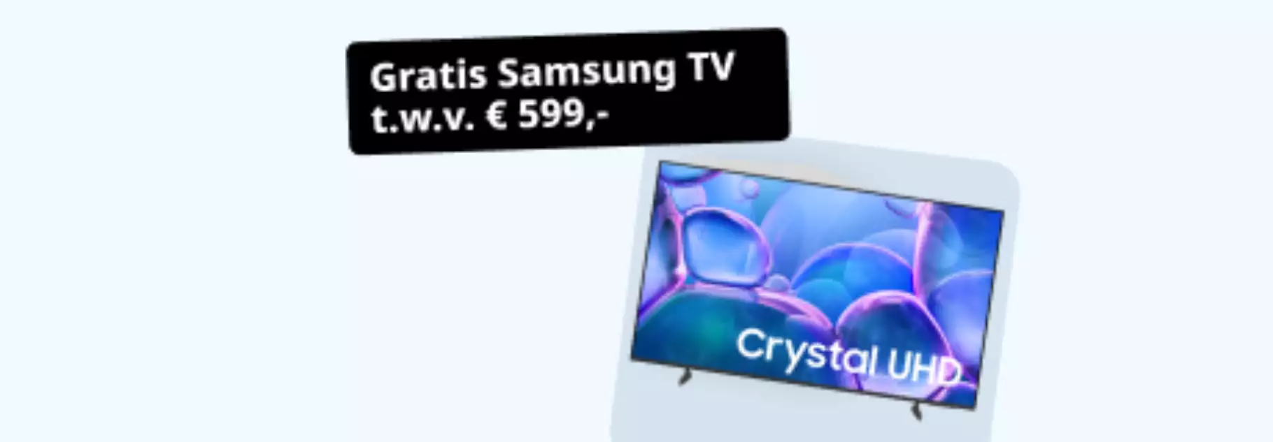 gratis samsung tv bij Solcon internet