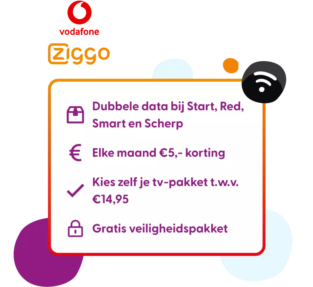 Voordelen VodafoneZiggo combivoordeel