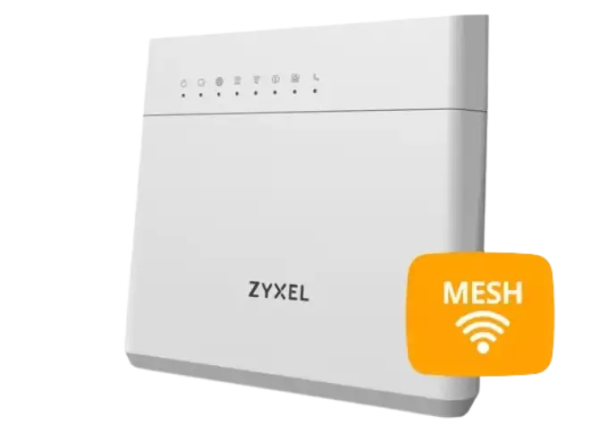 Afbeelding van Zyxel modem bij Online.nl