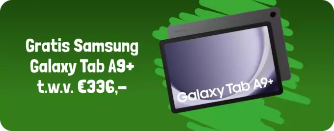 Samsung Galaxy tab A9+ t.w.v. €336,- Samsung Galaxy tab A9+