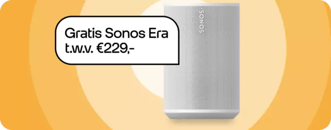 Sonos Era speaker t.w.v. €229,- Sonos Era speaker