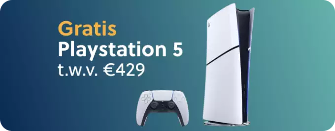 Playstation 5 Digital t.w.v. €429,- Playstation 5 Digital