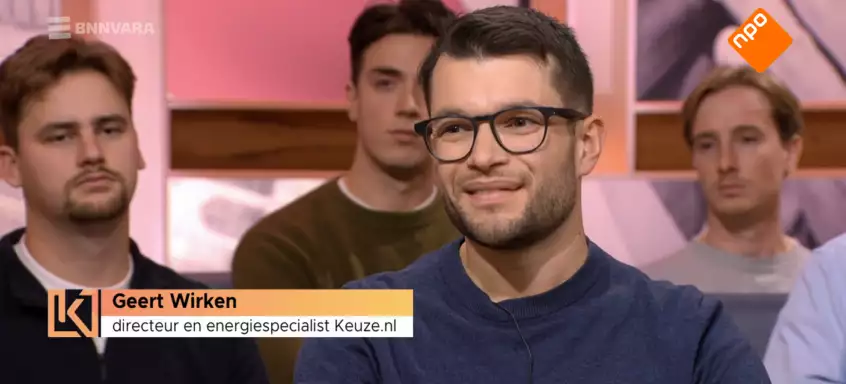 Geert Wirken bij Kassa BNNVARA